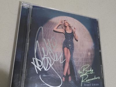 Signed Debbie Gibson - The Body Remembers CD