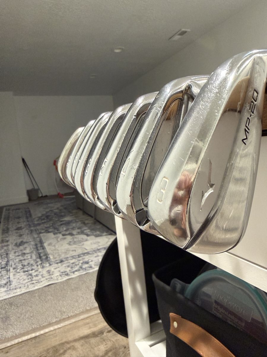 2020 Mizuno Mp irons with volley wedge