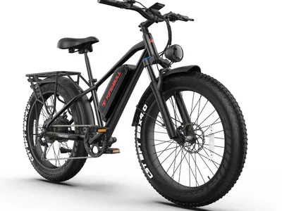 Kingbull Hunter 2.0S Mountain Fat Tire Electric Bike high-capacity 18Ah battery, up to 80 Range