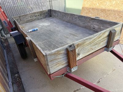 Trailer, 4'x8', 1700lbs capacity