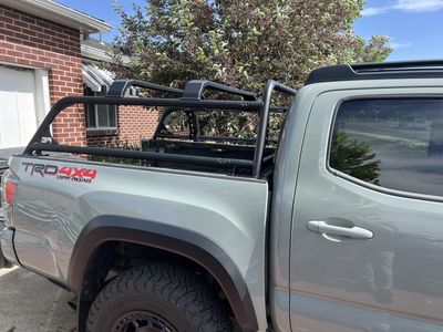 Body Armor Tacoma short bed rack 2005-2023