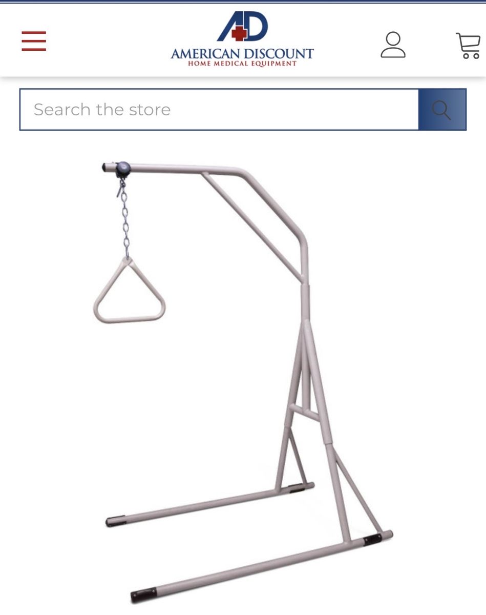 Brand new! Medline Lightweight Bariatric Trapeze