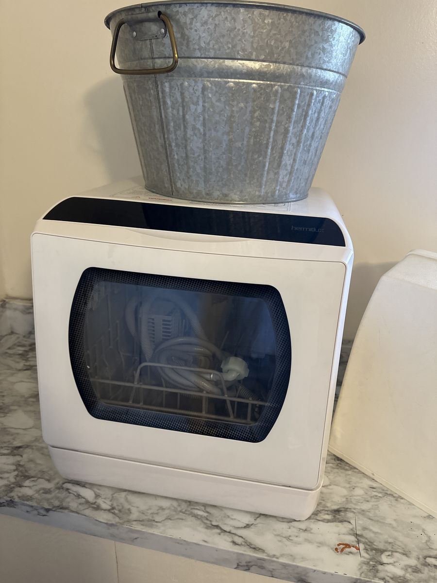 Countertop Dishwasher White Portable Compact Dishwasher