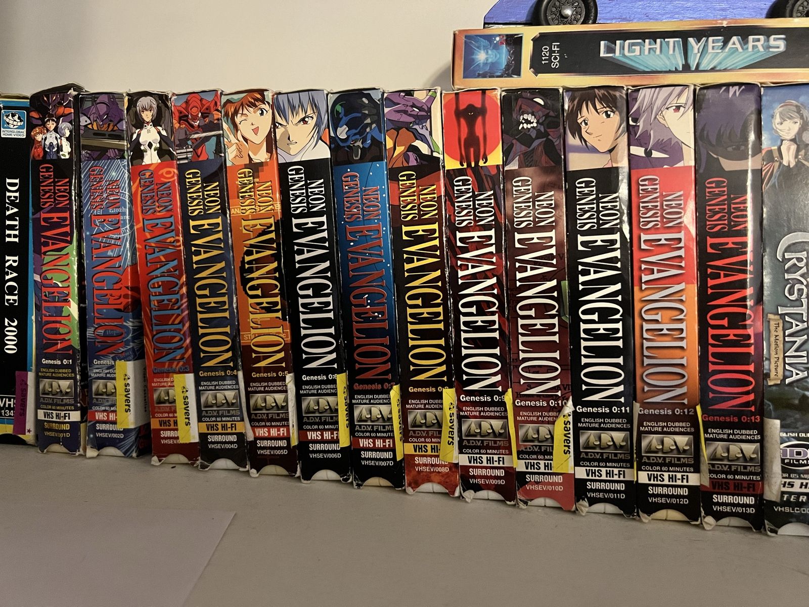 Neon Genesis Evangelion full vhs set