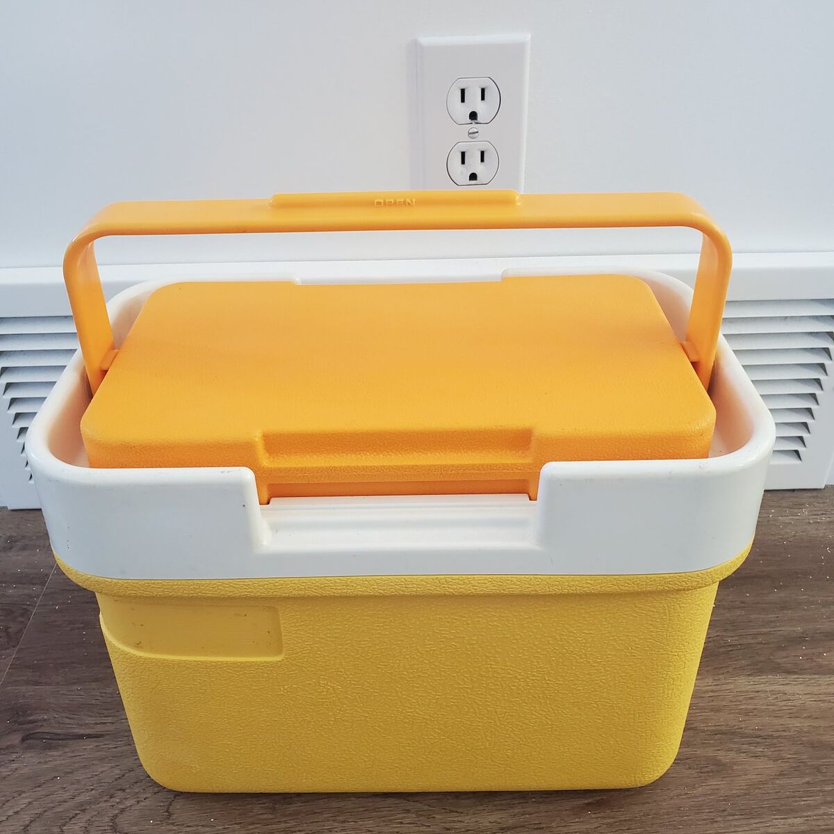 Vintage Thermos Portable Mini Cooler Lunch Box