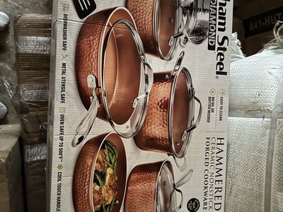 Gotham steel diamond 15 piece cook set