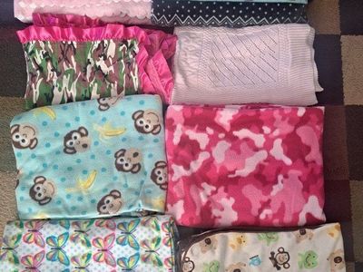 9 cute baby blankets and pillow