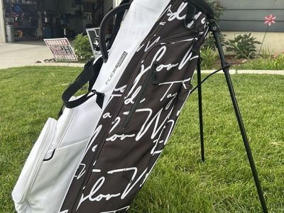 TaylorMade FlexTech Lite Stand Bag White/Black Golf Bag