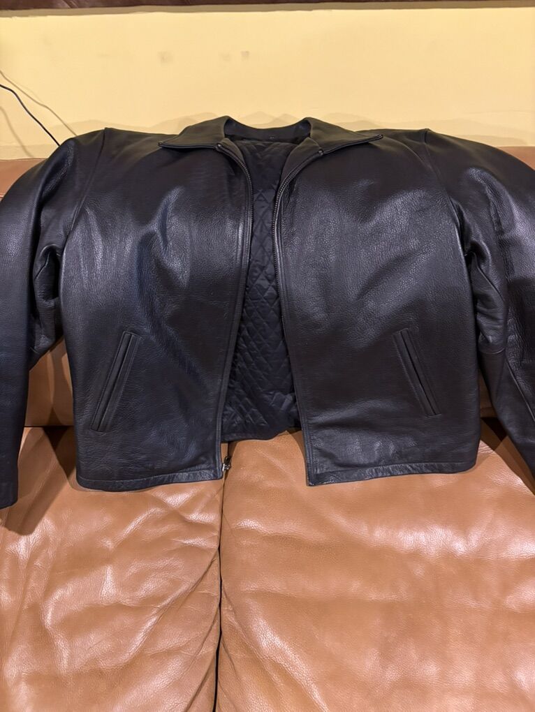 Mens XL Leather Jacket