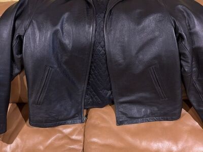 Mens XL Leather Jacket