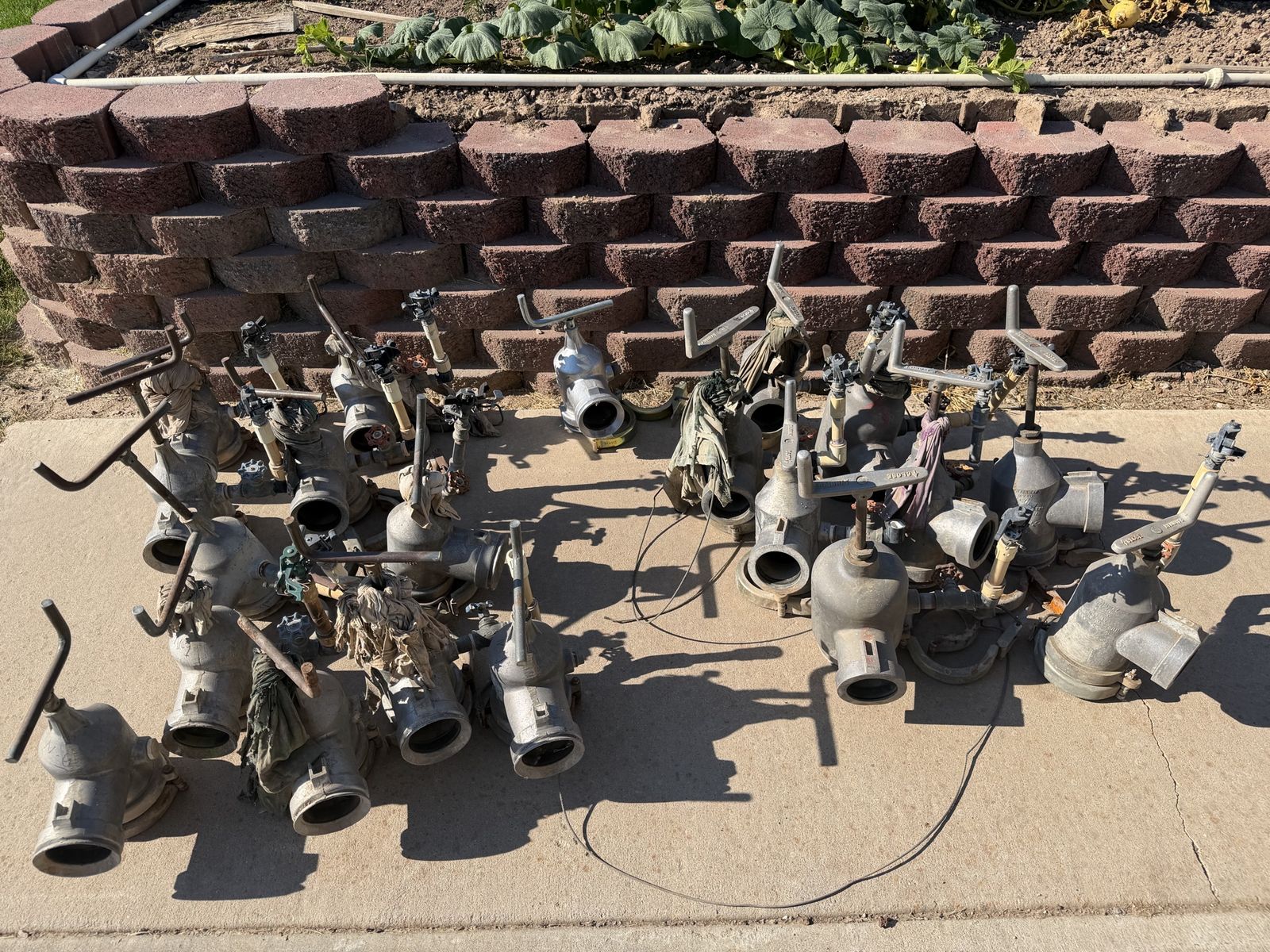 Valve Openers - 4 inch riser by 3 inch irrigation line