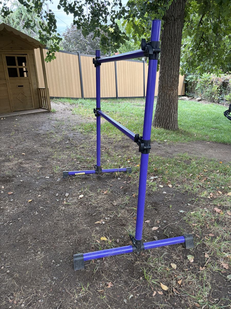 Purple Adjustable Gymnastics Kip Bar for Home Practice
