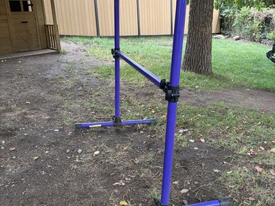 Purple Adjustable Gymnastics Kip Bar for Home Practice