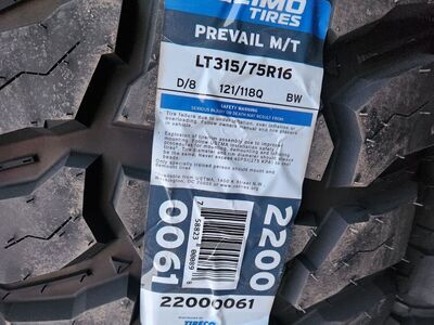 315/75r16 celimo prevail mt