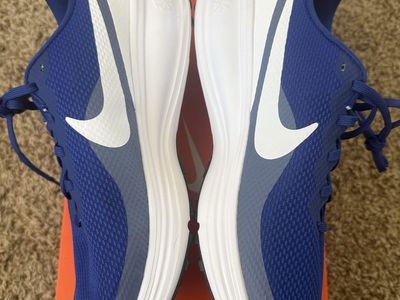 Nike Revolution 8 Next Nature Blue White Running Shoes, Men's Size 13, Athletic Sneakers