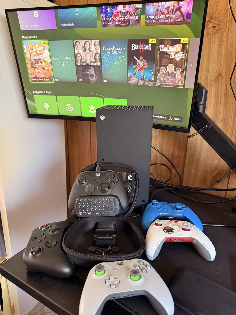XBOX Series X 1TB w/Elite v2 Controller +4more