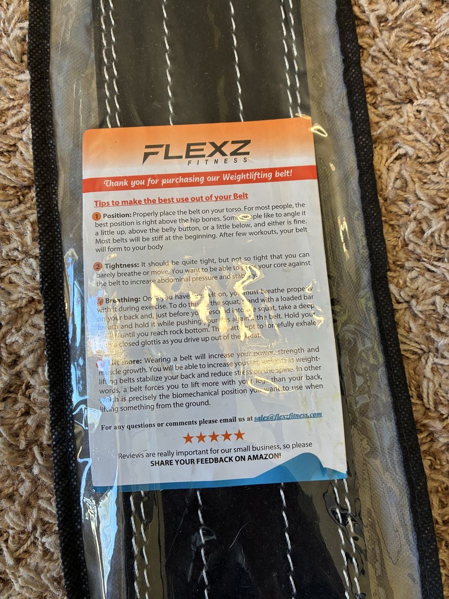 FLEXZ FITNESS BELT