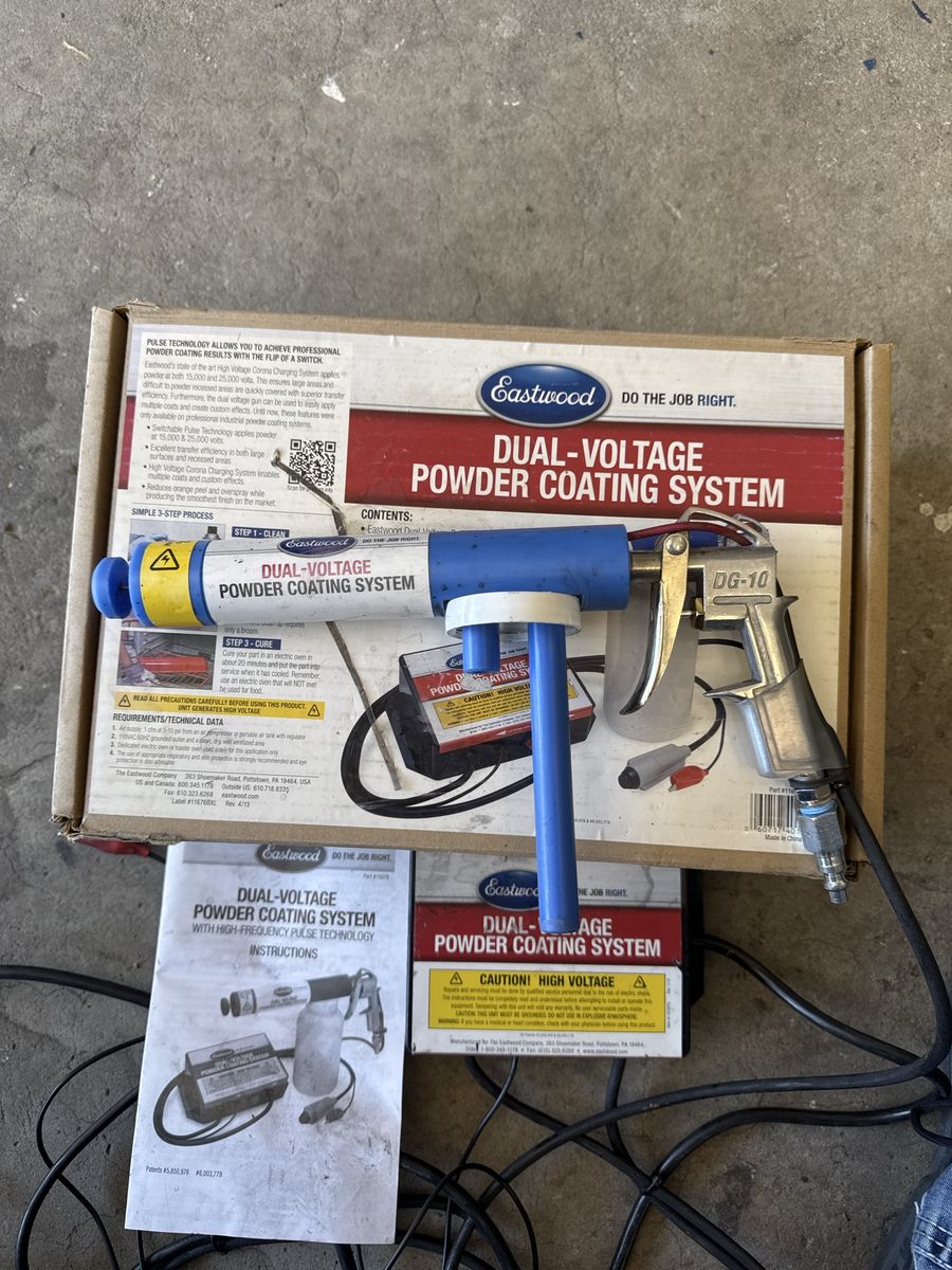 Eastwood Dual Voltage Powder Coating System DG-10
