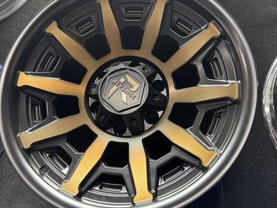 Revenge Wheels brand new set of 4 Satin Black Bronze Coat 17x9 lug pattern 6x135/139.7