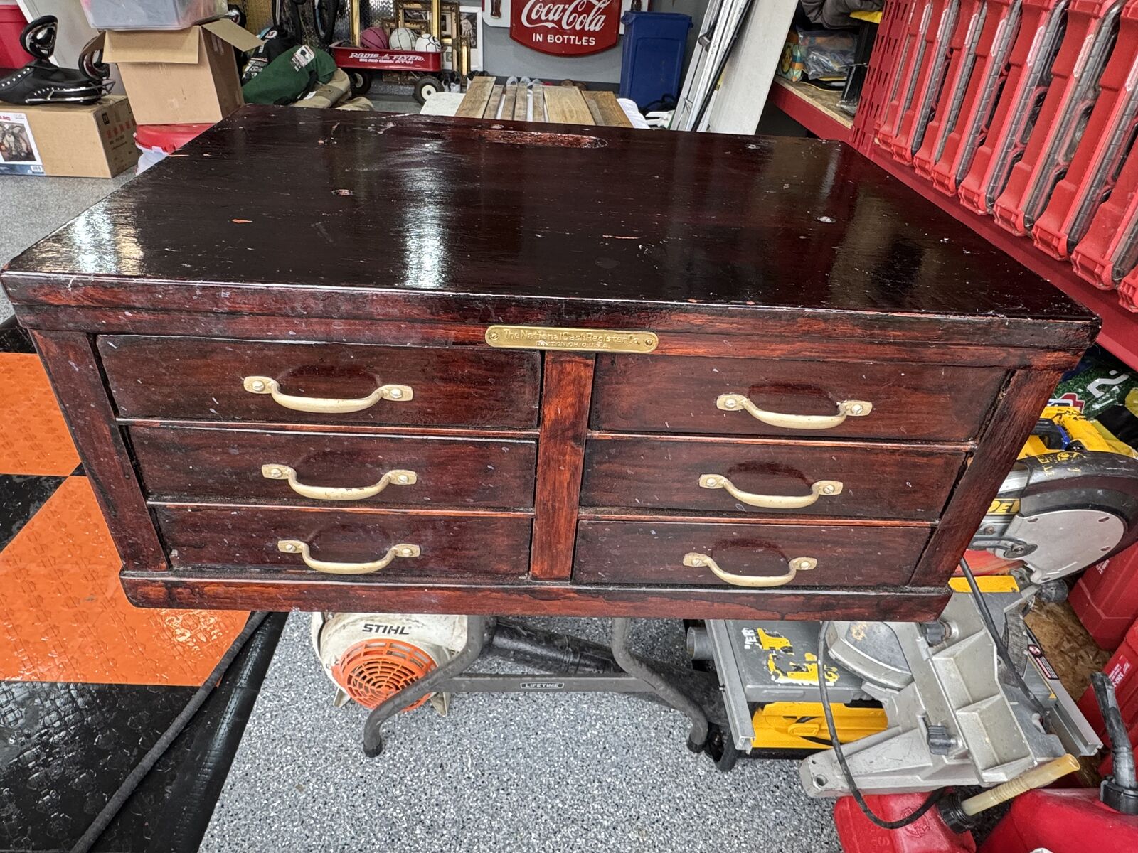 National cash register cabinet