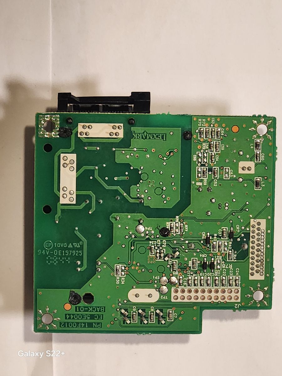 Lexmark X5650 Printer Main Logic Board Module 14F0012