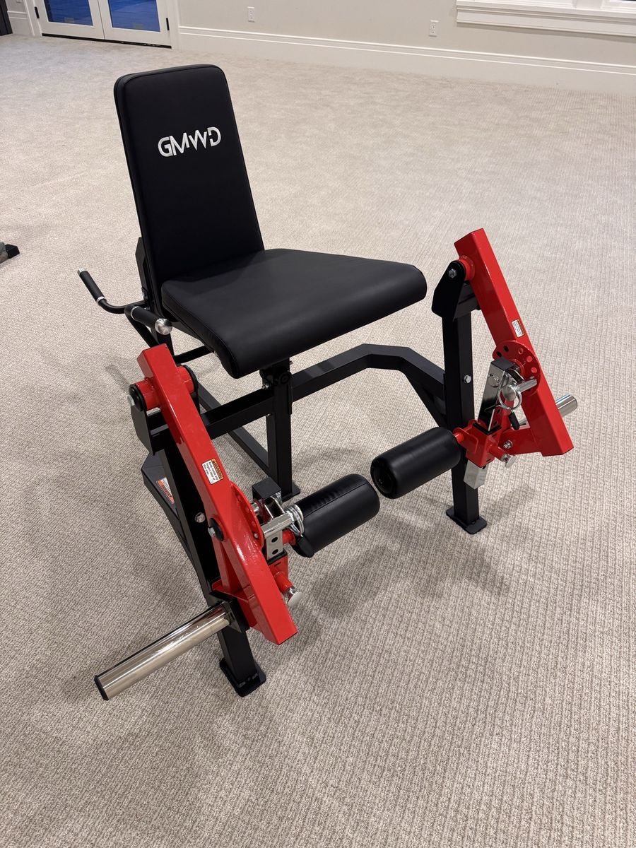 GMWD Isolated Leg Extension & Prone Leg Curl Machine - New Home Gym Equipment