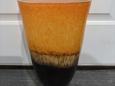 Geogous Like New Heavy Hand Blown Glass