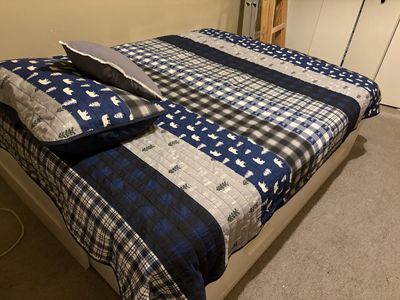 Twin to Queen Bed with Storage