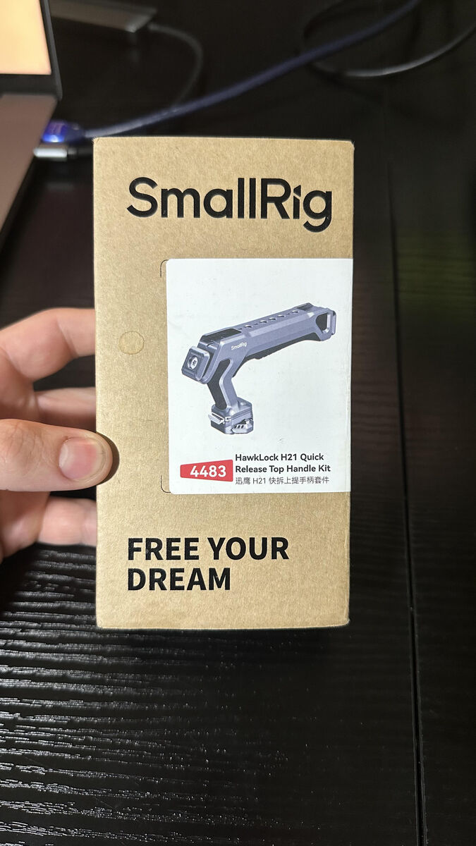 SmallRig Quick Release Top Handle with Quick Release Slider