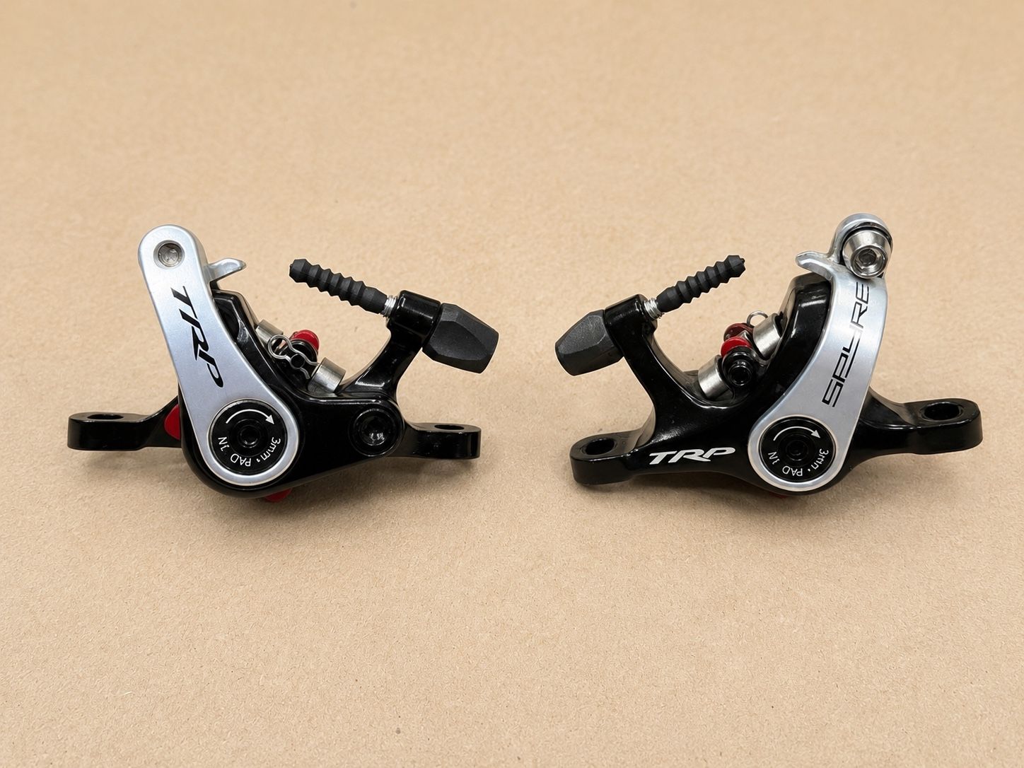 TRP Spyre Mechanical Disc Brake Calipers – Dual-Piston – Excellent Pair