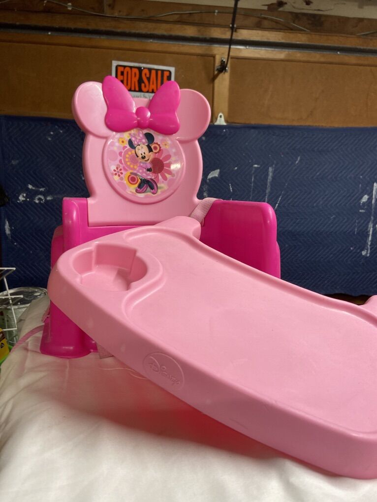 Portable Pink Highchair