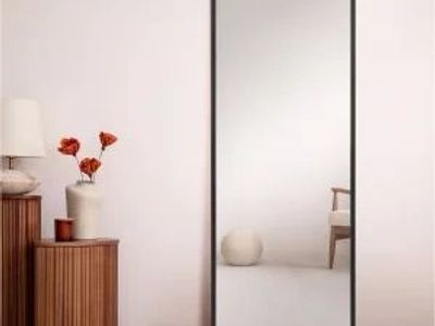 NEW Black Trim 65 inch Floor Mirror