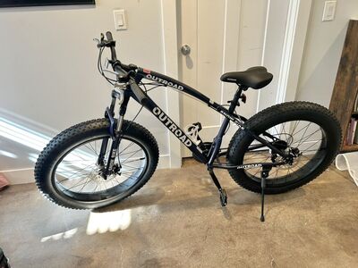 New Outroad Fat Tire Mountain Bike 26 In 21 Speed