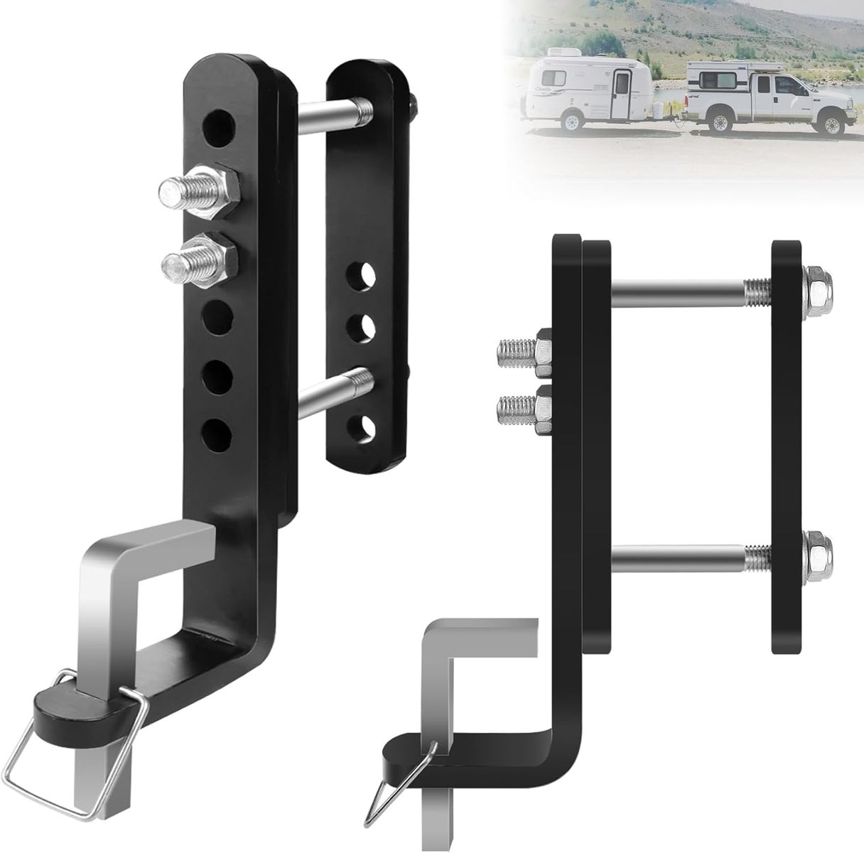 NIB 2-Pack Trailer Sway Brackets, Compatible with Equalizer Hitch Weight Dist Sys, for 6K-14K LB,