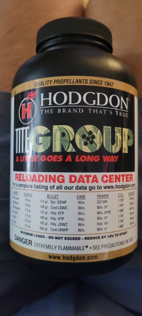Hodgdon THE GROUP Reloading Data Center Manual - Detailed Load Data for Various Calibers. New Never Opened.
