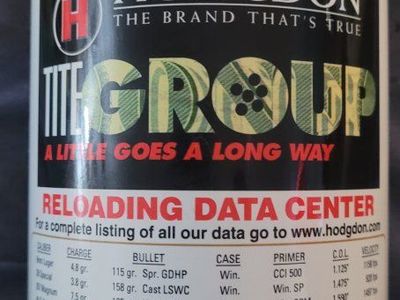 Hodgdon THE GROUP Reloading Data Center Manual - Detailed Load Data for Various Calibers. New Never Opened.