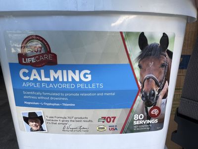 Horse Apple Flavored Calming Pellets