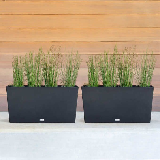 31in Trough Planter by Veradek in 2-pack 1502548 #82489