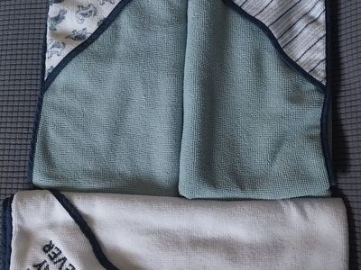 3 baby towels
