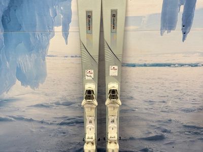 Used 2023 Salomon Stance 80W 159cm Skis w/Salomon M10 Bindings