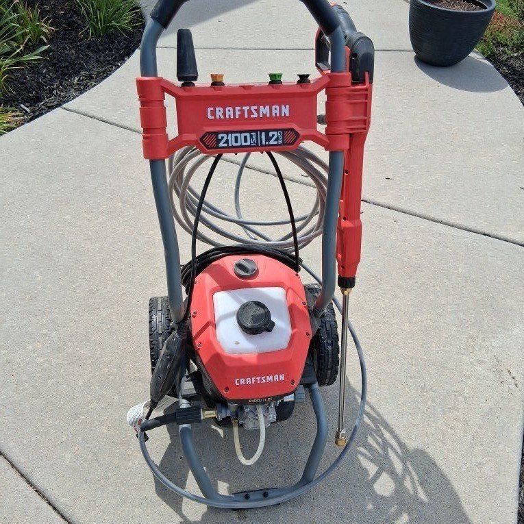 Craftsman Electric Power Washer 2100 psi