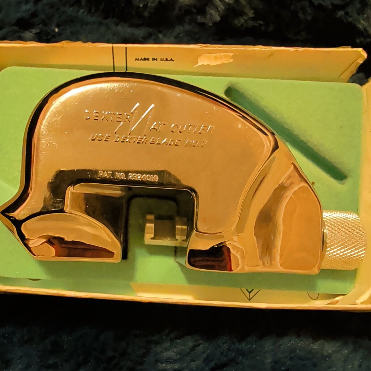 Vintage Dexter Mat Cutter – Made in USA