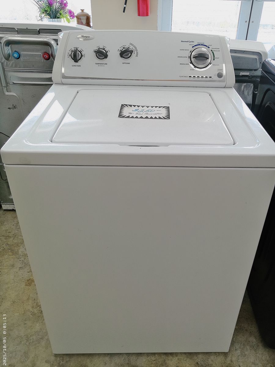 Whirlpool Top load Washer~Tested and Guaranteed~90 Day Guarantee