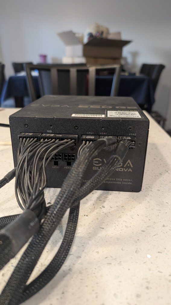 EVGA SuperNOVA 650 G2 Power Supply - 650W, Fully Modular, 80 PLUS Gold Certified
