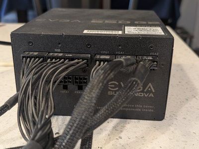 EVGA SuperNOVA 650 G2 Power Supply - 650W, Fully Modular, 80 PLUS Gold Certified