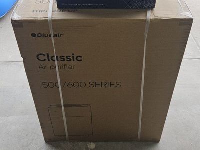 Blueair Classic 500/600 Series Air Purifier with DualProtection Filter 3-Pack - New in Box