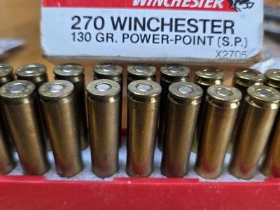 Remington Express Core-Lokt & Winchester Power-Point .270 Win shells