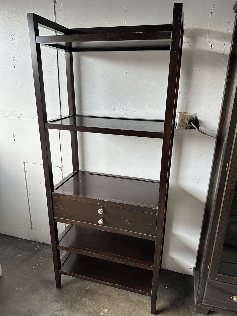 5 Shelf Bookcase With Drawer