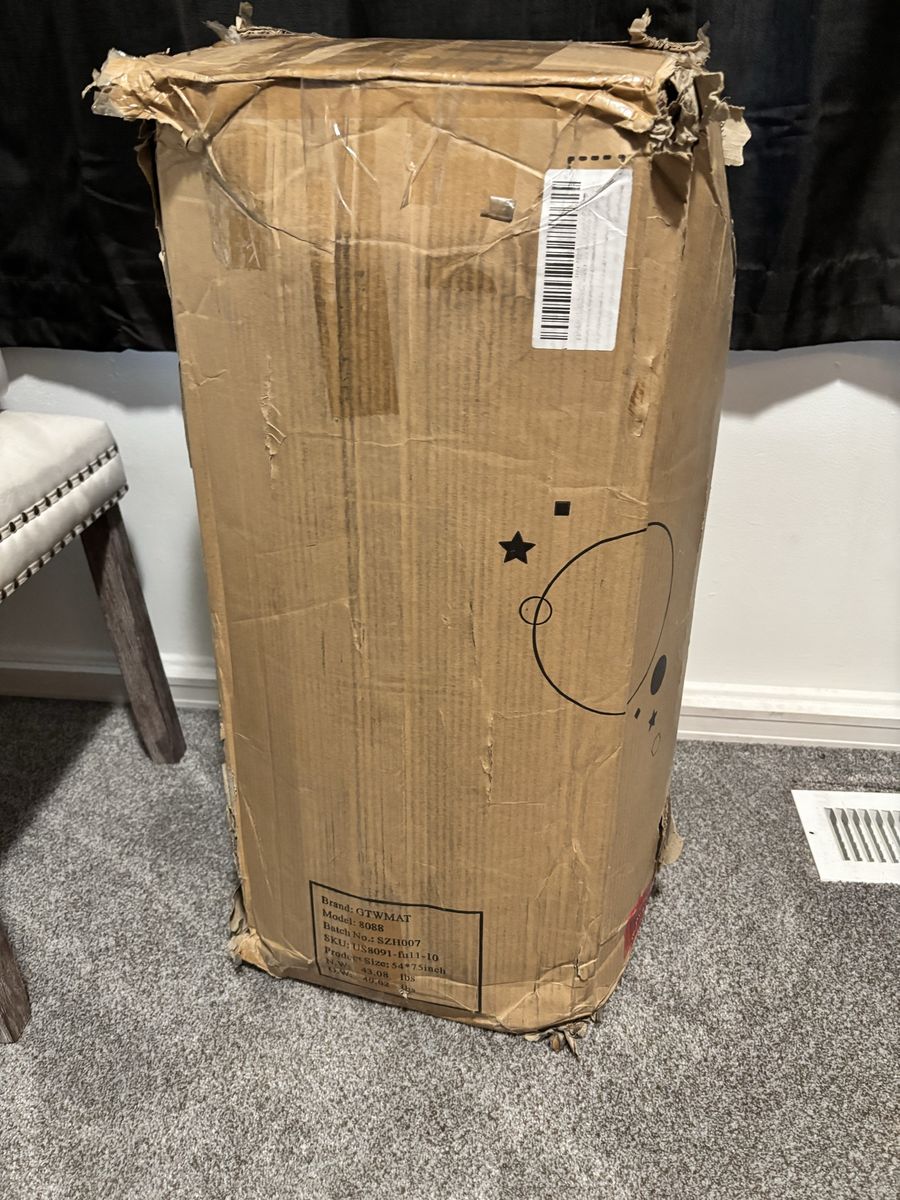 New GTWMAT Full Size Mattress (54x75") - Brand New In Box