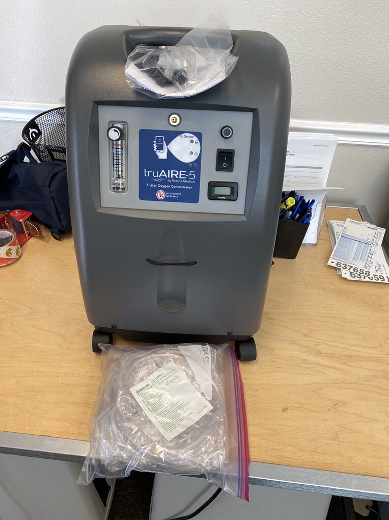 Oxygen Machine Brand New 1-5 Medical O2 Paid $695